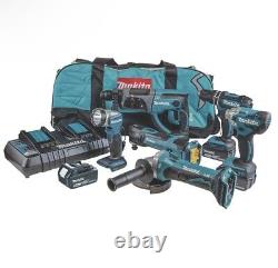 Makita DLX6068F-1 18v LXT 6 Piece Kit (1x4Ah)