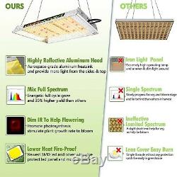 Mars Hydro TS 600W LED Grow Light+Carbon Filter Combo +Grow Tent Complete Kit