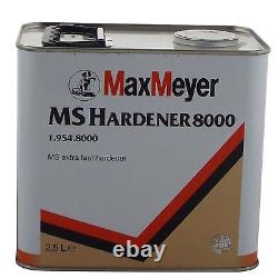 Max Meyer 0200 2K Clear Coat Car Lacquer 7.5ltr Kit With 8000 Hardener