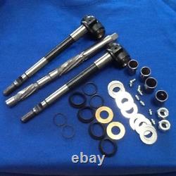 Mg Brand New Pair Of Mgb Front Stub Axle King Pin Kits And Reamer 1962 To 1980