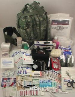 Military Army ACU Level III Medical Kit Tactical Trauma Backpack Emergency New