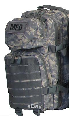 Military Army ACU Level III Medical Kit Tactical Trauma Backpack Emergency New