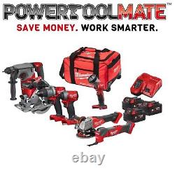 Milwaukee M18FPP7A-503B New Gen 18V 7 Piece Fuel Power Pack 3 x 5.0Ah Batts