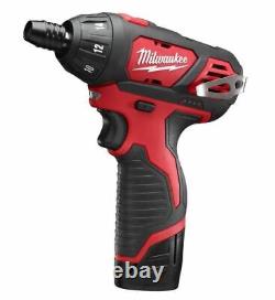 Milwaukee Milwaukee M12SET1D-152B 12v 2x1.5Ah Li-ion Sub Compact Screwdriver