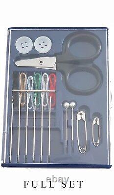 Mini Sewing kit travel kit Mending Needle & Thread Buttons Pins Gift Hotel