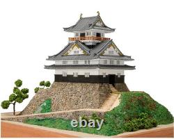Miniature Diarama 1/150 Gifu Castle Japan Wooden Model Assembly Kit Brand New