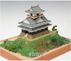 Miniature Diarama 1/150 Gifu Castle Japan Wooden Model Assembly Kit Brand New