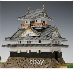 Miniature Diarama 1/150 Gifu Castle Japan Wooden Model Assembly Kit Brand New