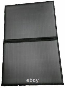 Monocrystalline 100W folding solar panel Kit cables bag Lightweight
