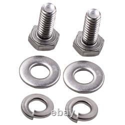 Motors Sbc 350 Block For Chevy Stainless Steel Engine Bolt Kit Brand New