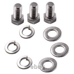 Motors Sbc 350 Block For Chevy Stainless Steel Engine Bolt Kit Brand New