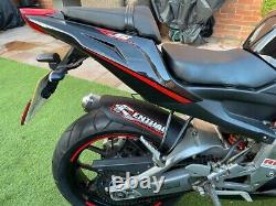 NEW APRILIA RS 125 2006-2012'New Shape' COMPLETE BLACK FAIRING KIT