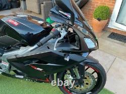 NEW APRILIA RS 125 2006-2012'New Shape' COMPLETE BLACK FAIRING KIT