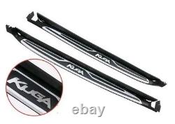 NEW Aluminium Running Boards Side Steps For Ford Kuga 2013-2019 MK2 OEM Style UK