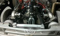 NEW Big Block Chevy Twin Turbo kit BBC 366 396 402 427 454 Package Huge Headers
