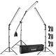 Neewer 3-pack Led Video Lighting Kit Led Light 5500k With Stand And Carrying Bag