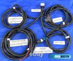 New A/c-kit Under Dash Evaporator Compressor 404 Heat & Cool Rl & Elec. Harness