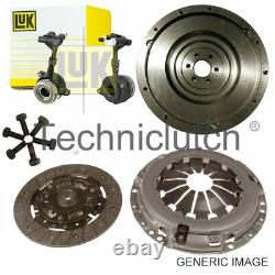 New Flywheel, Clutch Kit & Csc For Ford Focus 1.6 Tdci Econetic