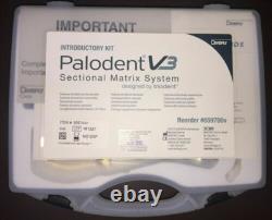 New Palodent V3 Dental Sectional Matrix Intro Kit System Designed By Triodent