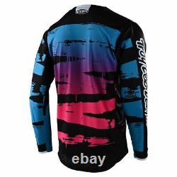 New Troy Lee Designs Tld Gp Youth Le Race Kit Brushed Navy Cyan Pink Kids MX Ltd