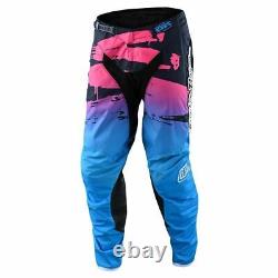 New Troy Lee Designs Tld Gp Youth Le Race Kit Brushed Navy Cyan Pink Kids MX Ltd