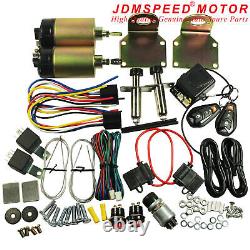 New Universal 85 lb Shaved Handle 2 Door Popper Kit With Remote