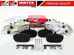 New Upgraded Austin Princess 4 Pot Brake Calipers & Pad Kit Escort Capri Triumph