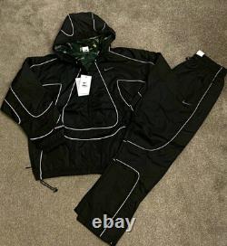 Nike x Corteiz NRG reflective tracksuit size medium black