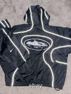 Nike x Corteiz NRG reflective tracksuit size medium black