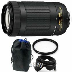 Nikon AF-P DX NIKKOR 70-300mm f/4.5-6.3G ED Lens Kit for Nikon DSLR Cameras
