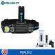Olight Perun 2 2500 Lm Headlamp Rechargeable Torch / I3t Keychain Flashight