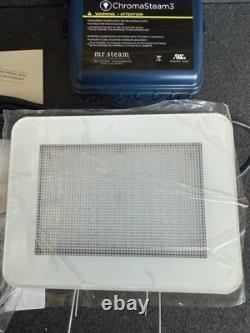 ON SALE LIMITED Time Mr Steam Chroma Therapy MSCHROMA3-WH led kit Brand New
