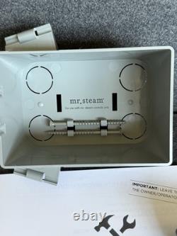 ON SALE LIMITED Time Mr Steam Chroma Therapy MSCHROMA3-WH led kit Brand New