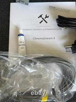 ON SALE LIMITED Time Mr Steam Chroma Therapy MSCHROMA3-WH led kit Brand New