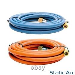 Oxy Propane Gas Cutting Kit Torch Hose Oxygen Flame Cutter Regulator Set