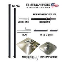 PLATINUM POLES 45mm Professional Spinning Pole Dancing Pole Sport / Fitness