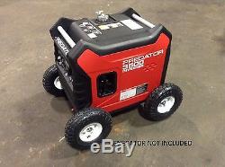 PREDATOR 3500 WATT GENERATOR ALLTERRAIN 10 PNEUMATIC WHEEL KIT with LOCKING HUB