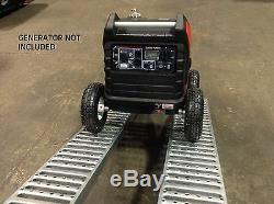 PREDATOR 3500 WATT GENERATOR ALLTERRAIN 10 PNEUMATIC WHEEL KIT with LOCKING HUB