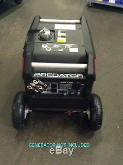 PREDATOR 3500 WATT GENERATOR ALLTERRAIN 10 PNEUMATIC WHEEL KIT with LOCKING HUB