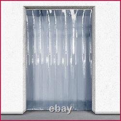 PVC Strip Curtain / Pedestrian / Industrial Door Kit 3.5m (w) x 3m (d) 200 x 2