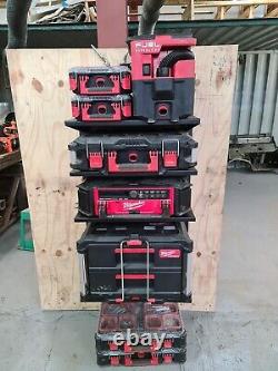 Packout Storage racking kit for Milwaukee tool boxes Van/Workshop/shed/shelving