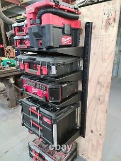 Packout Storage racking kit for Milwaukee tool boxes Van/Workshop/shed/shelving