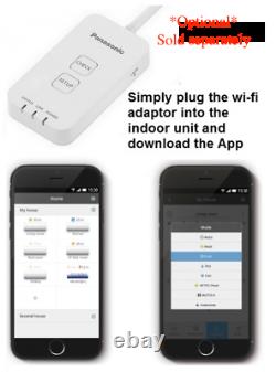 Panasonic Air Conditioning 3.5kw Wall Mounted Heat Pump Domestic Air Con NEW