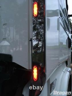 Perimeter Wind Kit + LEDs To Fit Scania P G R 6 Series Topline 2009+ Stainless