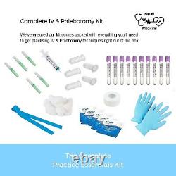 Phlebotomy Kit Practice IV & Venepuncture Procedures Nurse & Medical Student