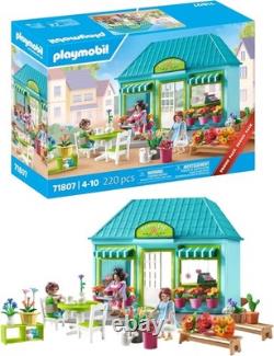 Playmobil 71807 My life Flower Cafe 220 pcs Toy Building Kit brand new in box