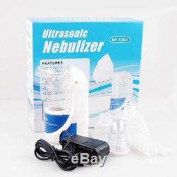 Portable Ultrasonic Nebulizer Handheld Nebuliser Respirator Humidifier adult kit