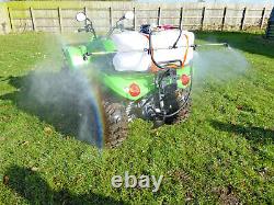 Quad Crop Weed Sprayer Kit 60ltr Tank Atv, 1.5m Boom, Hand Lance Free P & P