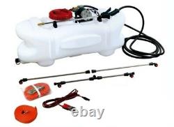 Quad Crop Weed Sprayer Kit 60ltr Tank Atv, 1.5m Boom, Hand Lance Free P & P