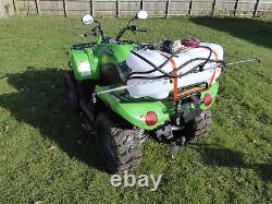 Quad Crop Weed Sprayer Kit 60ltr Tank Atv, 1.5m Boom, Hand Lance Free P & P